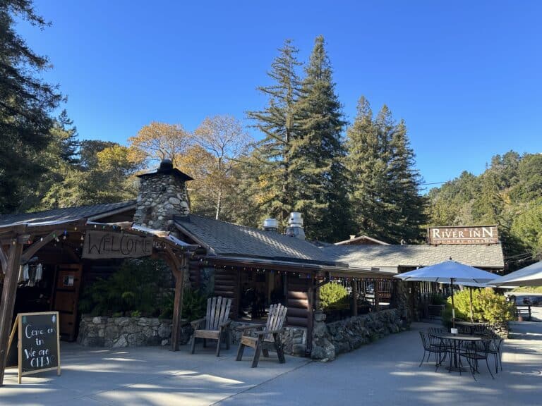 the big sur river in restaurant