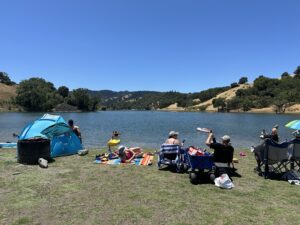 the yorti creek recreation area beach