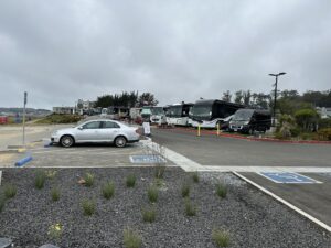 side view of the rv. park