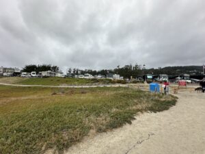 looking at the rv park from 200 feet away